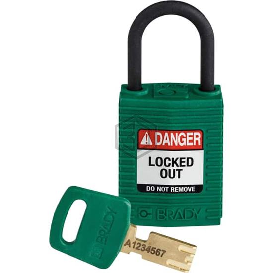 CPT-GRN-25PL-KD - Brady Corporation - Lockouts, Padlocks