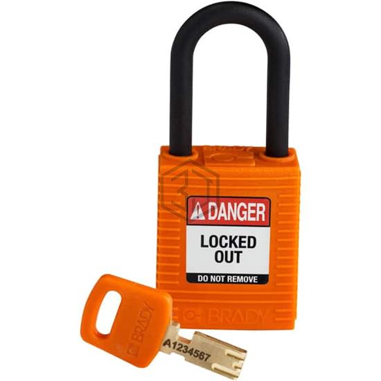 NYL-ORG-38PL-KD - Brady Corporation - Lockouts, Padlocks