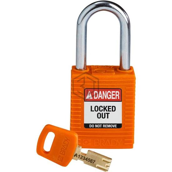 NYL-ORG-38ST-KD - Brady Corporation - Lockouts, Padlocks