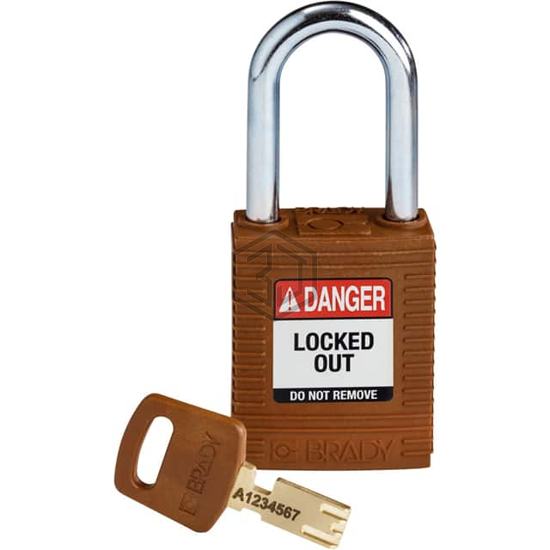 NYL-BRN-38ST-KD - Brady Corporation - Lockouts, Padlocks