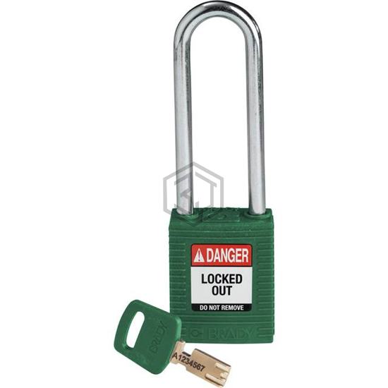 NYL-GRN-76ST-KD - Brady Corporation - Lockouts, Padlocks