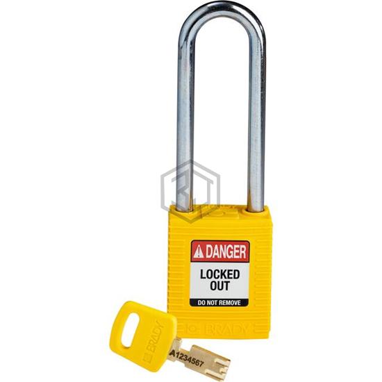 NYL-YLW-76ST-KD - Brady Corporation - Lockouts, Padlocks