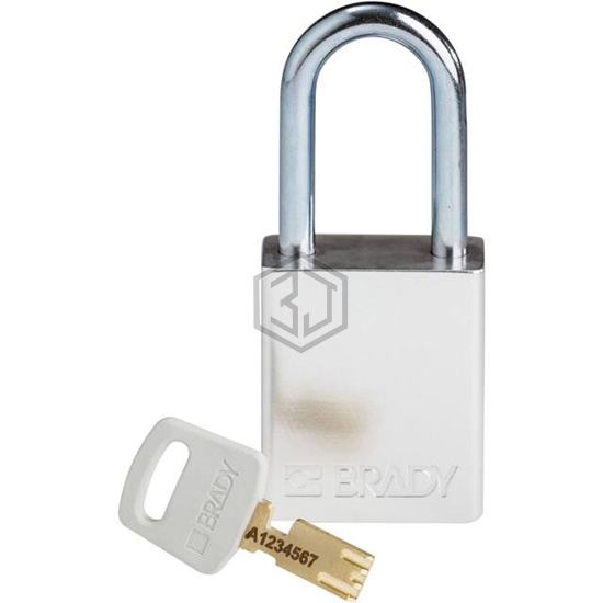 ALU-SLV-38ST-KD - Brady Corporation - Lockouts, Padlocks