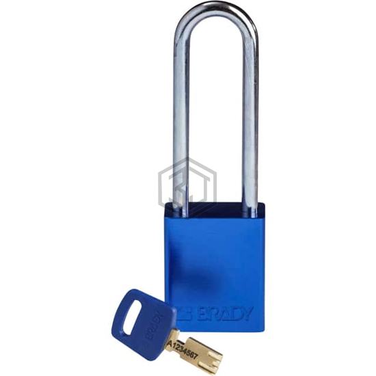 ALU-BLU-76ST-KD - Brady Corporation - Lockouts, Padlocks