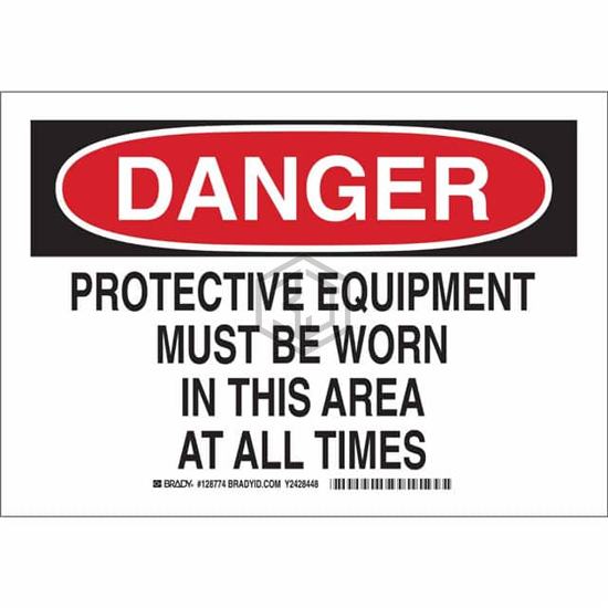 128777 - Brady Corporation - Signs, Nameplates, Posters