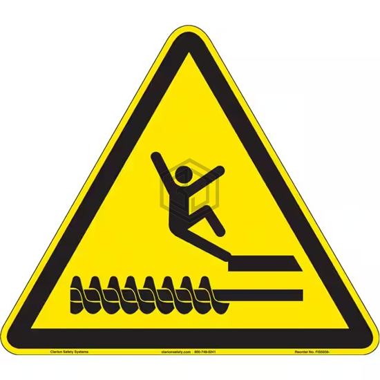 FIS5038-BJFA9 - Clarion Safety Systems - Signs, Nameplates, Posters
