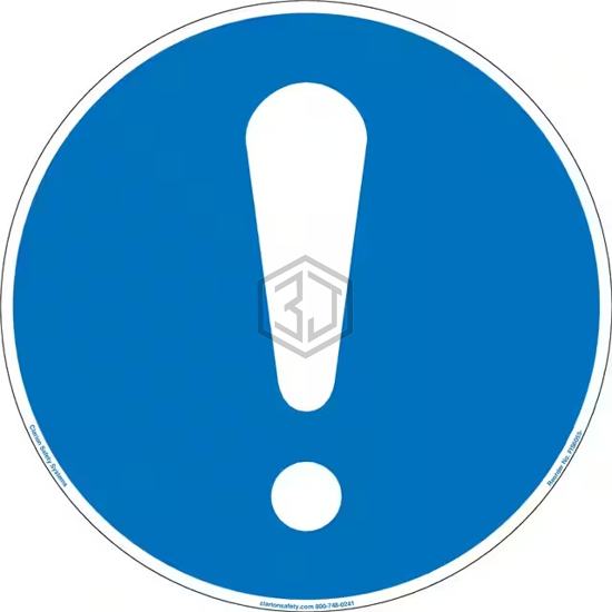 FIS6055-BJFA7 - Clarion Safety Systems - Signs, Nameplates, Posters