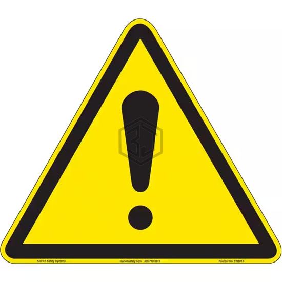 FIS6014-MVFA9 - Clarion Safety Systems - Signs, Nameplates, Posters