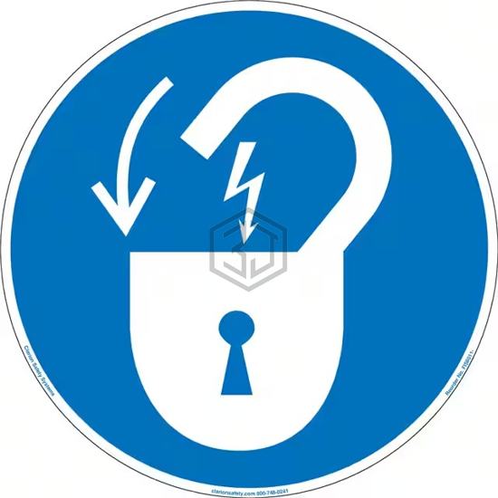 FIS6011-BJFA6 - Clarion Safety Systems - Signs, Nameplates, Posters