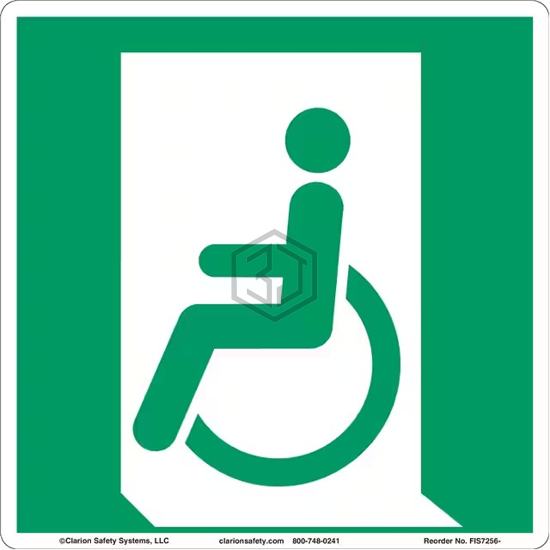 FIS7256-BJSW4 - Clarion Safety Systems - Signs, Nameplates, Posters