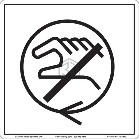 FIS7240-BJFA8 - Clarion Safety Systems - Signs, Nameplates, Posters