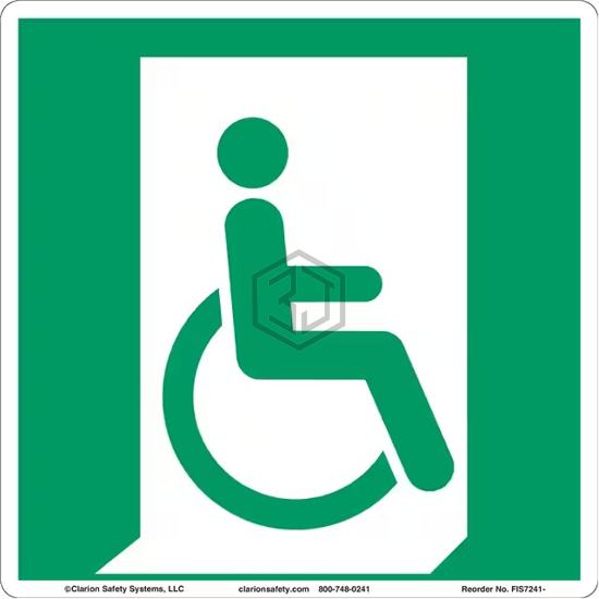 FIS7241-BJCZU - Clarion Safety Systems - Signs, Nameplates, Posters