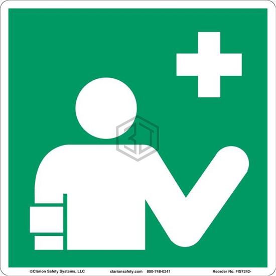 FIS7242-MVE96 - Clarion Safety Systems - Signs, Nameplates, Posters