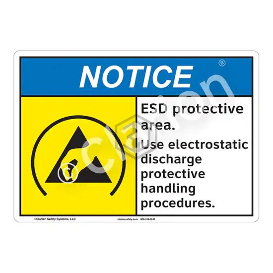 F1270-ZASW3 - Clarion Safety Systems - Signs, Nameplates, Posters