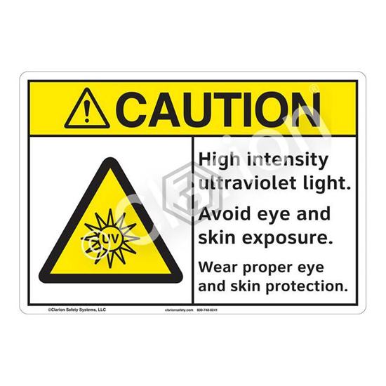 F1245-ZASW1 - Clarion Safety Systems - Signs, Nameplates, Posters