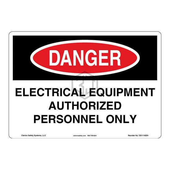OS1116DH-BJSW1 - Clarion Safety Systems - Signs, Nameplates, Posters