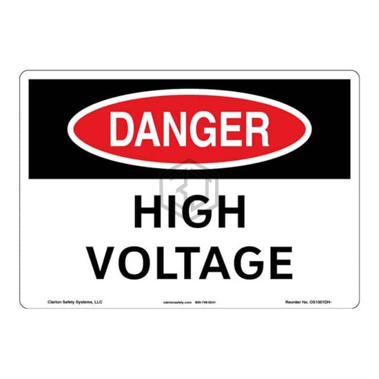 OS1001DH-BESW2 - Clarion Safety Systems - Signs, Nameplates, Posters