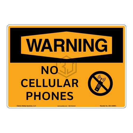 OS1149WH-ZASW1 - Clarion Safety Systems - Signs, Nameplates, Posters