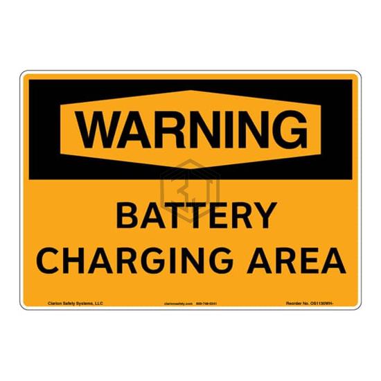 OS1130WH-ZASW2 - Clarion Safety Systems - Signs, Nameplates, Posters