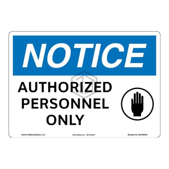 OS1046NH-S4SW2 - Clarion Safety Systems - Signs, Nameplates, Posters
