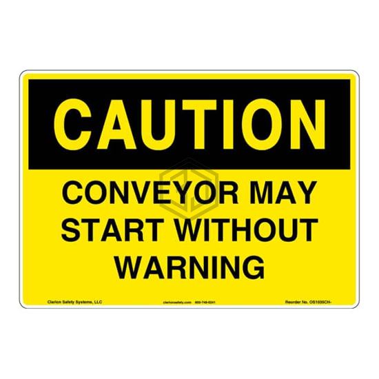 OS1035CH-S2SW1 - Clarion Safety Systems - Signs, Nameplates, Posters