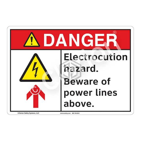 F1252-ZASW3 - Clarion Safety Systems - Signs, Nameplates, Posters