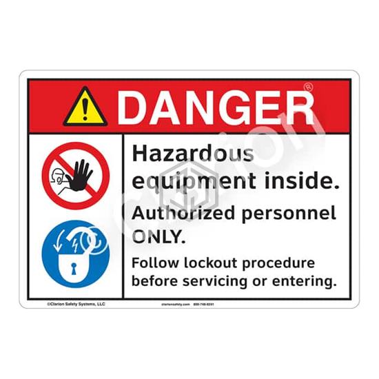F1240-ZASW2 - Clarion Safety Systems - Signs, Nameplates, Posters