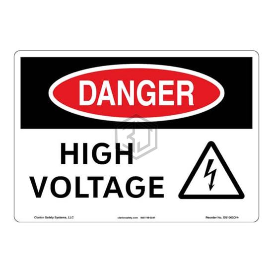 OS1003DH-Z1SW1 - Clarion Safety Systems - Signs, Nameplates, Posters