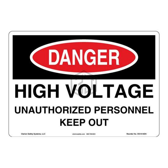OS1014DH-S2SW2 - Clarion Safety Systems - Signs, Nameplates, Posters