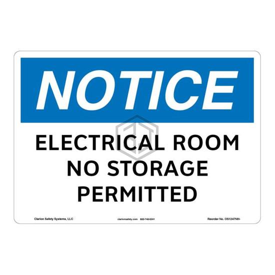 OS1247NH-S2SW3 - Clarion Safety Systems - Signs, Nameplates, Posters
