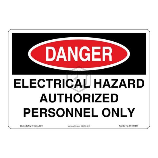OS1087DH-BJSW1 - Clarion Safety Systems - Signs, Nameplates, Posters