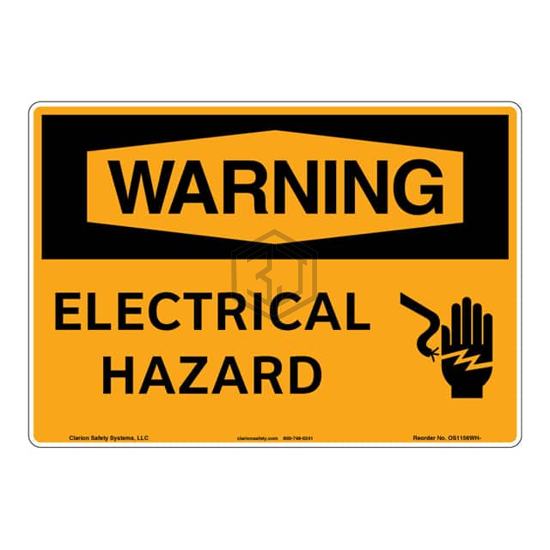 OS1156WH-Z1SW2 - Clarion Safety Systems - Signs, Nameplates, Posters
