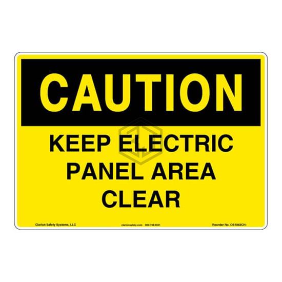 OS1042CH-S2SW3 - Clarion Safety Systems - Signs, Nameplates, Posters