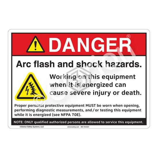 F1148-BJSW3 - Clarion Safety Systems - Signs, Nameplates, Posters