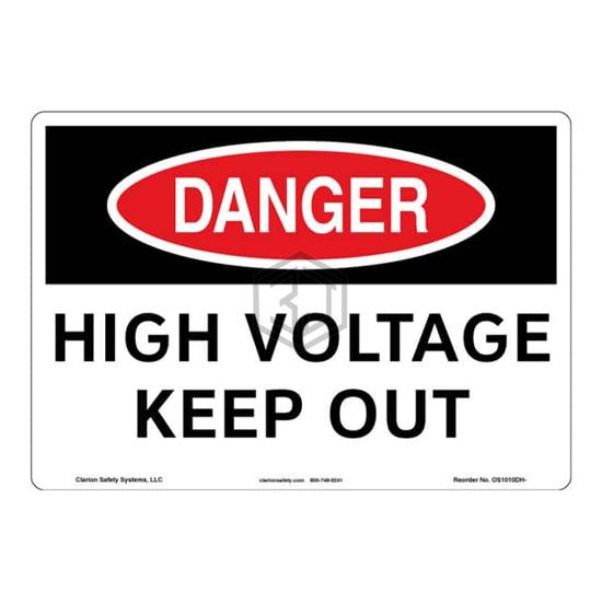 OS1010DH-BESW2 - Clarion Safety Systems - Signs, Nameplates, Posters