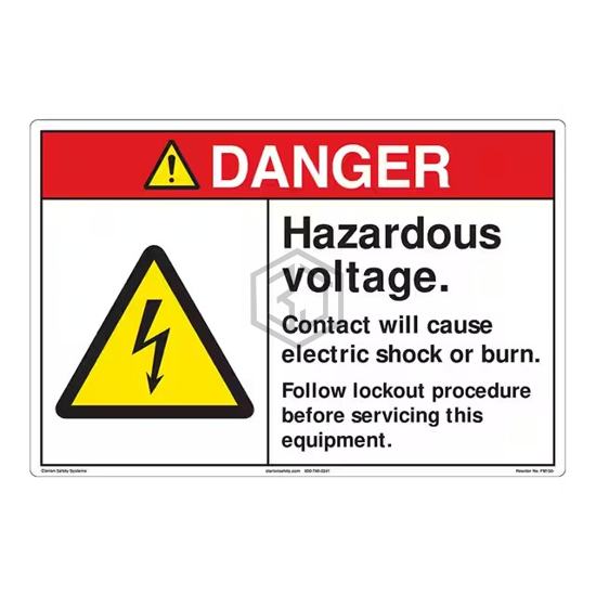 FM150-MPSW3 - Clarion Safety Systems - Signs, Nameplates, Posters