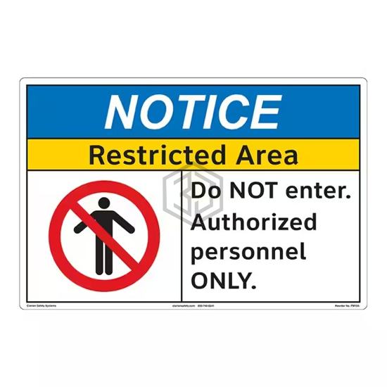FM104-MPSW3 - Clarion Safety Systems - Signs, Nameplates, Posters