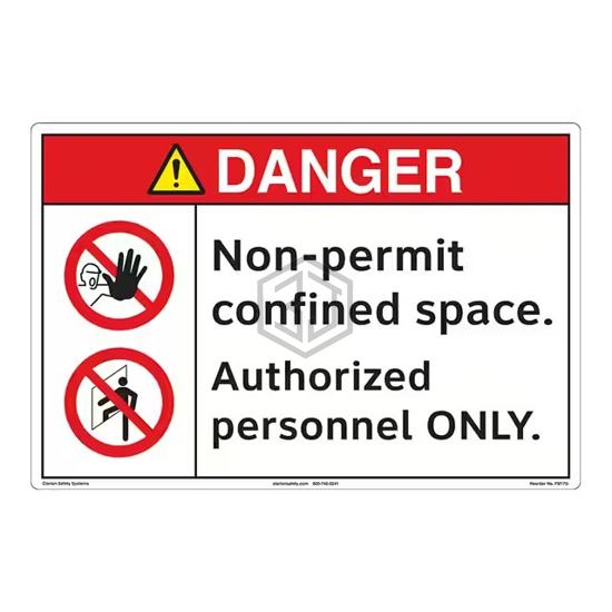 FM170-MPSW3 - Clarion Safety Systems - Signs, Nameplates, Posters