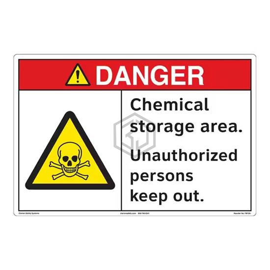 FM106-MPSW3 - Clarion Safety Systems - Signs, Nameplates, Posters