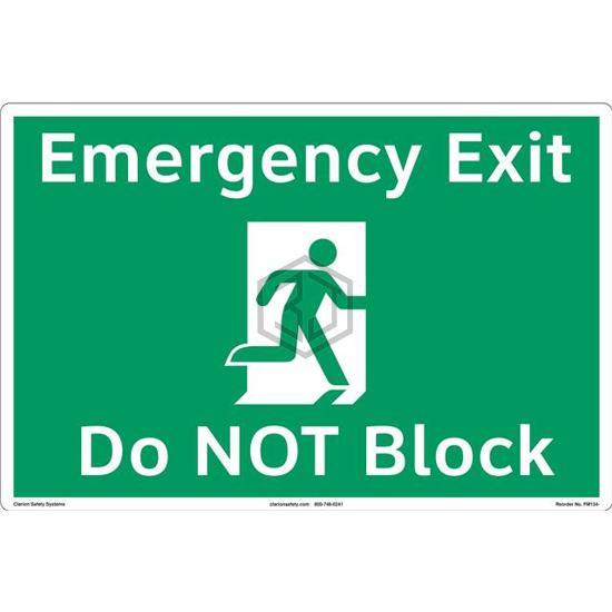 FM134-MPSW3 - Clarion Safety Systems - Signs, Nameplates, Posters
