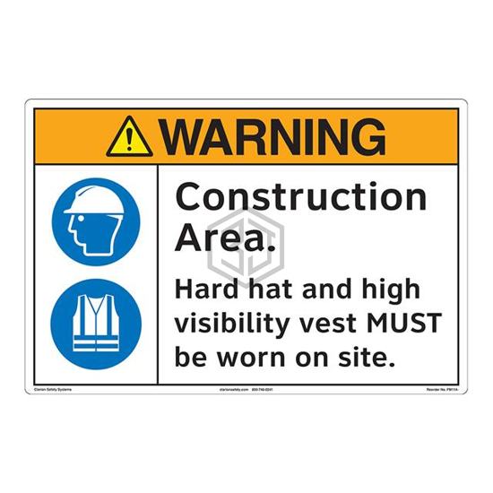 FM114-MPSW3 - Clarion Safety Systems - Signs, Nameplates, Posters