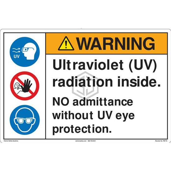 FM176-MPSW3 - Clarion Safety Systems - Signs, Nameplates, Posters