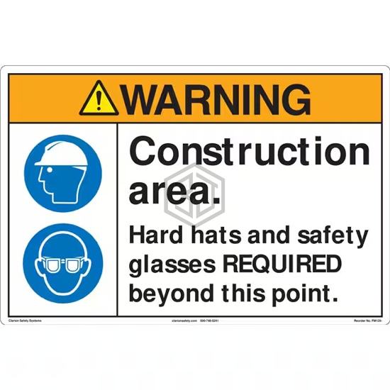 FM120-MPSW3 - Clarion Safety Systems - Signs, Nameplates, Posters