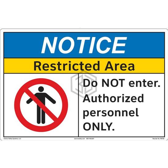FM180-MPSW3 - Clarion Safety Systems - Signs, Nameplates, Posters