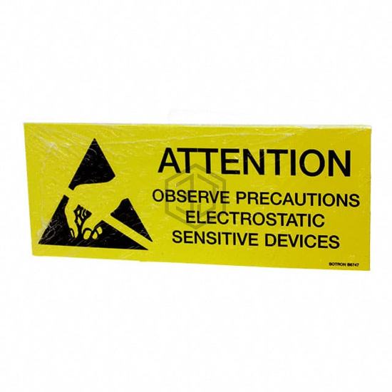 B6747 - Botron Company Inc. - Signs, Nameplates, Posters