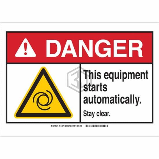 144069 - Brady Corporation - Signs, Nameplates, Posters