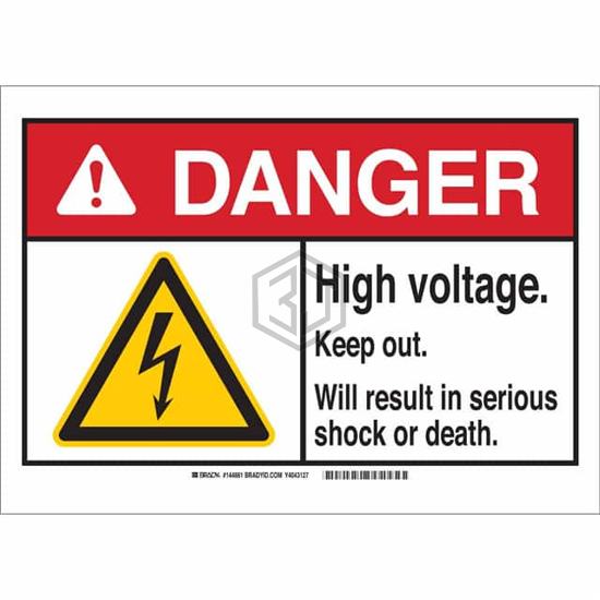 144659 - Brady Corporation - Signs, Nameplates, Posters