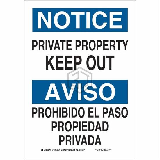 125060 - Brady Corporation - Signs, Nameplates, Posters