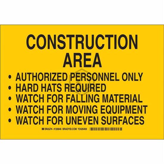 126851 - Brady Corporation - Signs, Nameplates, Posters