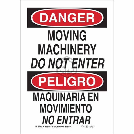 124075 - Brady Corporation - Signs, Nameplates, Posters